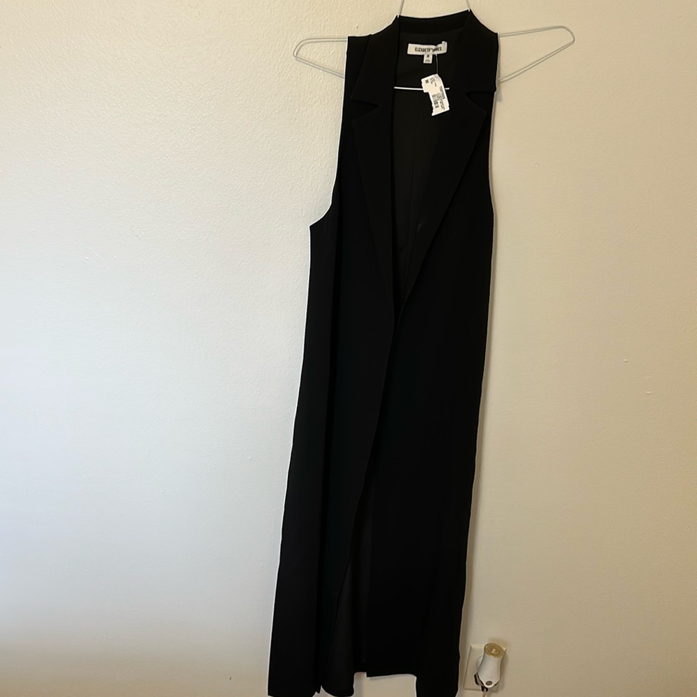 NWT elizabeth & James long vest